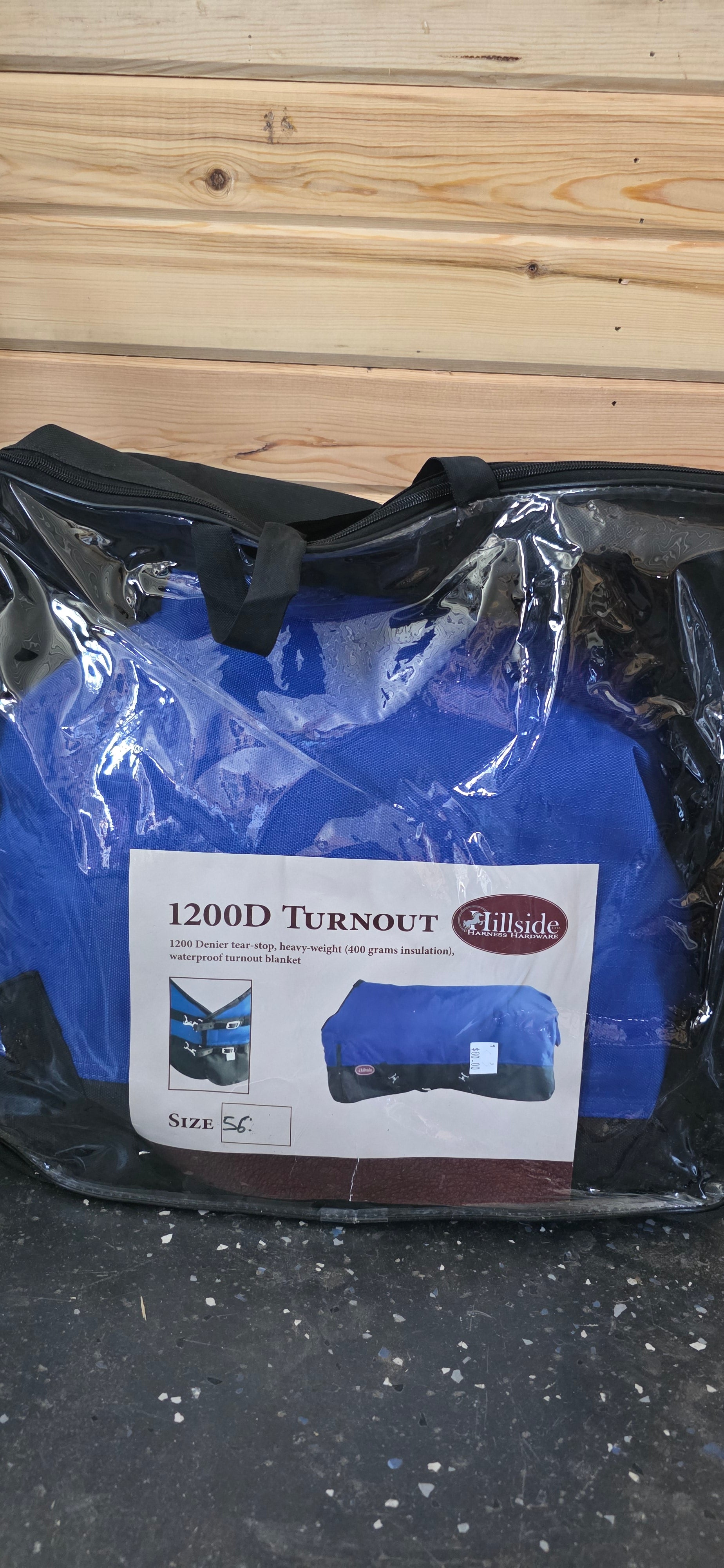 Size 56 Blue Horse Blanket